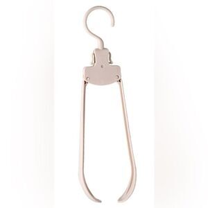 Foldable travel hangers five in package. Collapsable & easily packed for travel